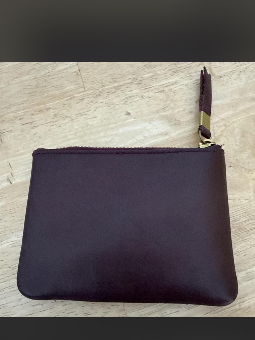 Madewell Leather Zip Pouch Wallet
